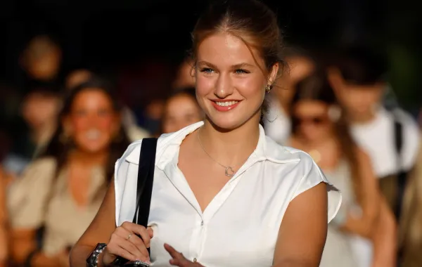 الأميرة ليونور Princess Leonor في خيتافي (مدريد، إسبانيا). مصدر الصورة: Jose Ruiz/Europa Press via Getty Images
