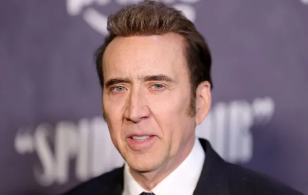 نيكولاس كيدج في مدينة نيويورك (Nicolas Cage in New York City). مصدر الصورة: Michael Loccisano/Getty Images/AFP