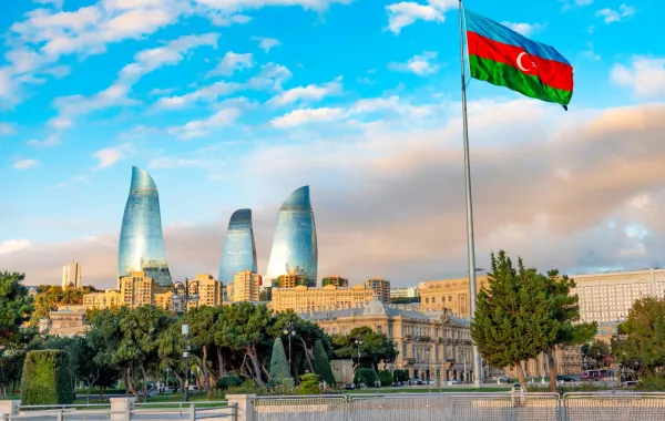 إطلالة على باكو/ تصوير: ETIBARNAME من shutterstock