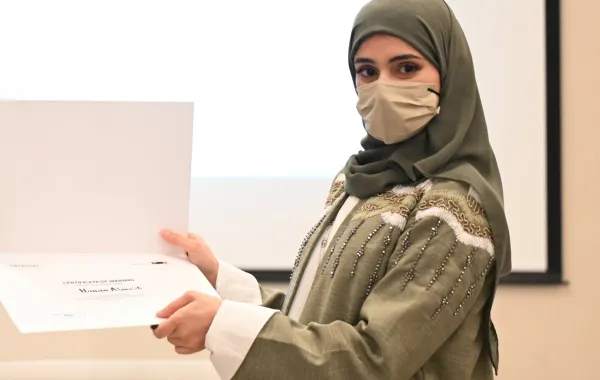 المصممة السعودية حنان العامودي