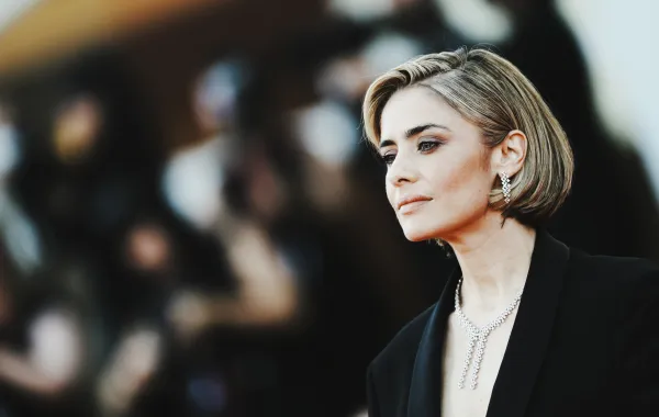غريتا سكارانو Greta Scarano، مهرجان فينيسيا السينمائي 2026( مصدر الصورة: Vittorio Zunino Celotto/Getty Images)