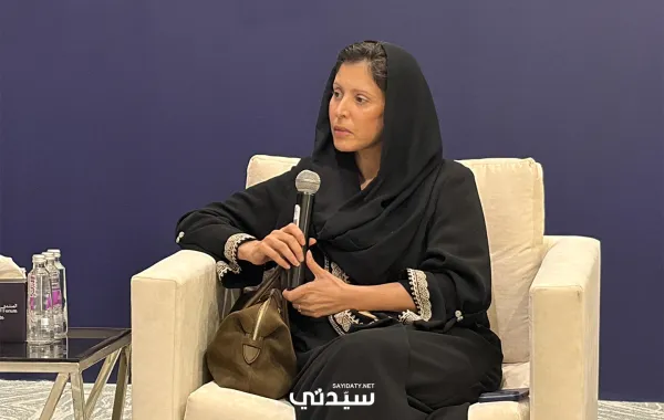 الأميرة نورة بنت محمد العبدالله الفيصل، الرئيسة التنفيذية لـ"فنون التراث" ومؤسسة منصة "أظلال" وعلامة "مجوهرات نون"