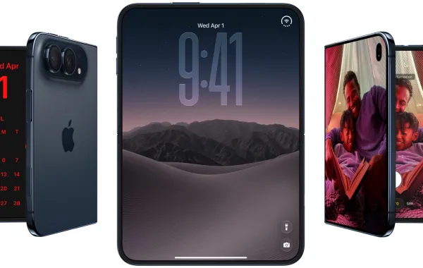 أبل تكشف النقاب عن هواتف iPhone Duo القابلة للطي 