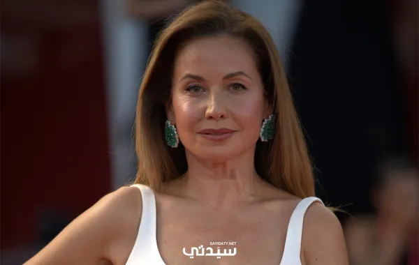 ريا أبي راشد في مهرجان فينيسيا السينمائي 2026- تصوير ندى الغامري خاص سيدتي 