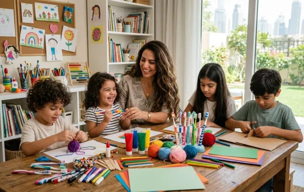 صورة طرق للاستفادة من فرشاة الأسنان القديمة مع الأطفال وتحويلها إلى ألعاب