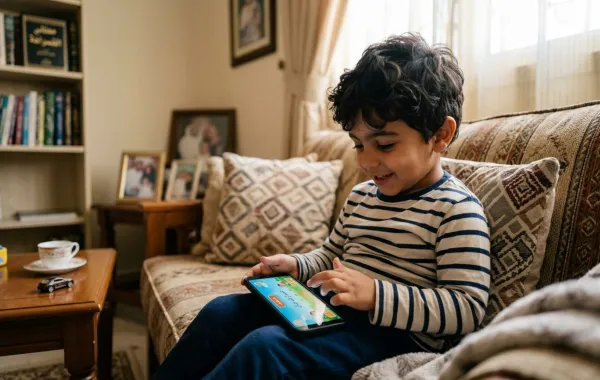 صورة ماما، ماذا يوجد داخل الهاتف؟ أسئلة تقنية يطرحها الأطفال وإجابات ممتعة