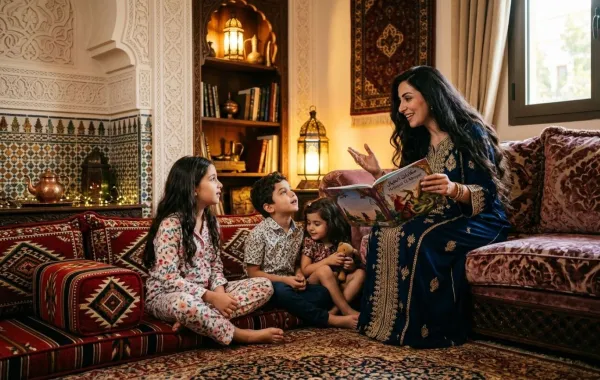 صورة 3 قصص خيالية  قبل النوم للأطفال بين 6 – 8 سنوات