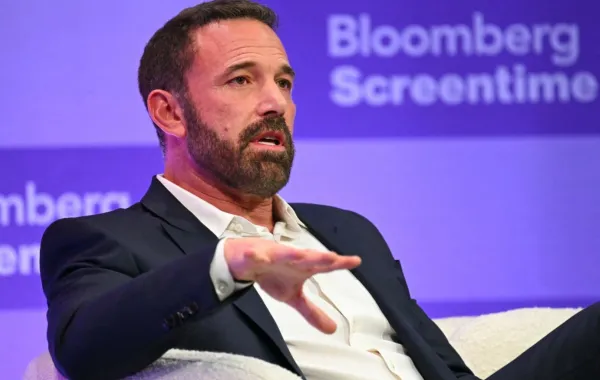 بن أفليك في لوس أنجلوس (Ben Affleck in Los Angeles).مصدر الصورة: Patrick T. Fallon / AFP