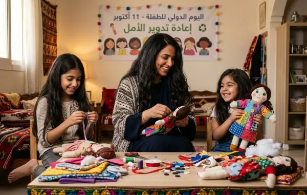 صورة طرق لتدوير ألعاب العرائس احتفالاً باليوم الدولي للطفلة