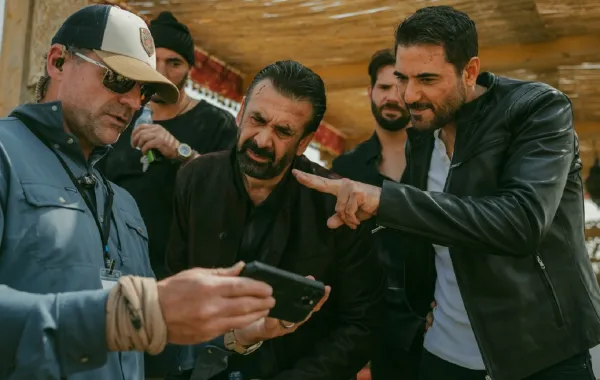 كريم عبد العزيز وأحمد عز من فيلم 7Dogs - الصورة من الشركة المنتجة