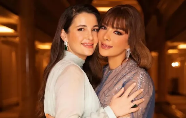 أصالة وابنتها شام الذهبي- الصورة من حساب الأخيرة على إنستغرام