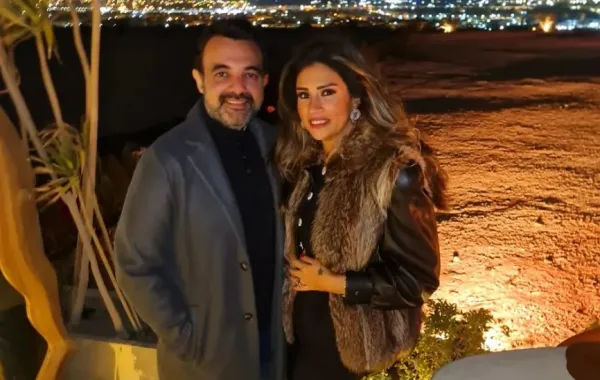 آيات أباظة وعمرو محمود ياسين- الصورة من حسابها على إنستغرام