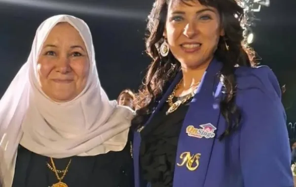 نورهان ووالدة محمد رمضان - الصورة من حسابها على إنستغرام