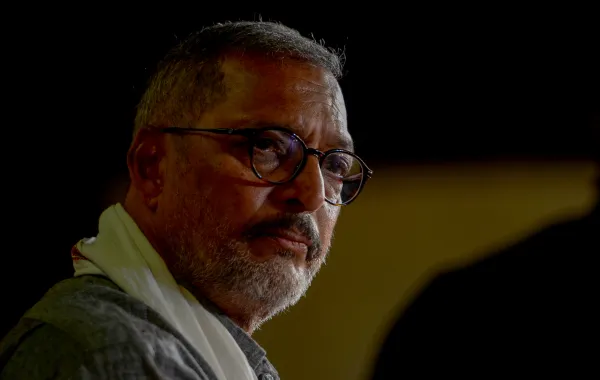 الفنان الهندي نانا باتيكار (Nana Patekar) - Photo by SUJIT JAISWAL / AFP
