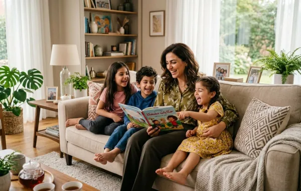 صورة ثلاث قصص مضحكة للأطفال تحمل مواقف طريفة وعِبَراً جميلة