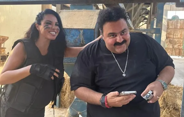 شيكو ونسرين أمين - الصورة من حساب نسرين أمين على إنستغرام