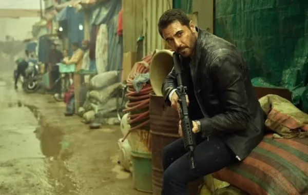 أحمد عز من كواليس فيلم 7Dogs- الصورة من صفحة الفيلم على فيسبوك
