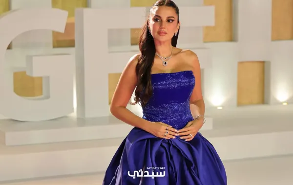 درة زروق في مهرجان الجونة السينمائي 2025- تصوير يحيى أحمد خاص «سيّدتي»