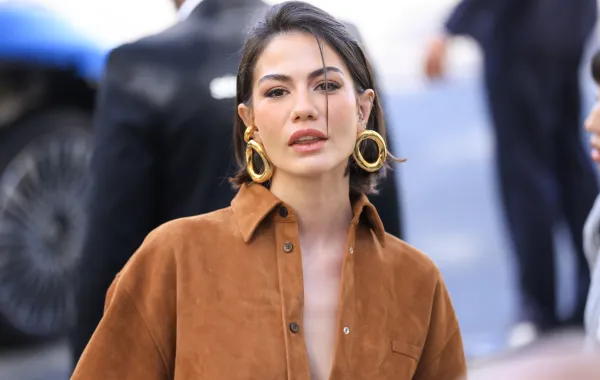  Demet Özdemir attends the Balenciaga Womenswear Spring/Summer 2027 show as part of Paris Fashion Week on October 01, 2026 in Paris, France. (Photo by Stephane Cardinale - Corbis/Corbis via Getty Images)