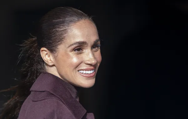 Meghan, Duchess of Sussex . (Photo by Mark Cuthbert/Getty Images)