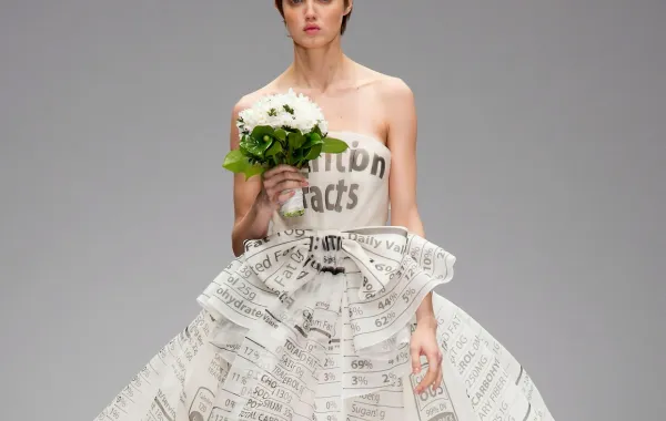 من عرض موسكينو Moschino لخريف وشتاء 2014 في ميلانو-  الصورة من Launchmetrics/Spotlight ©