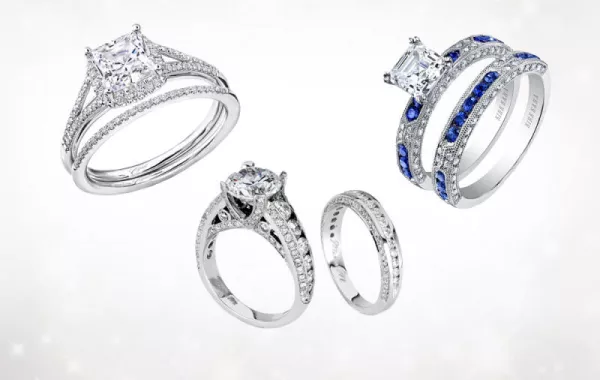 أجمل خواتم زفاف الأميرات Princess Cut