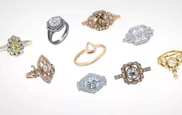 أغرب أشكال خواتم الزفاف !