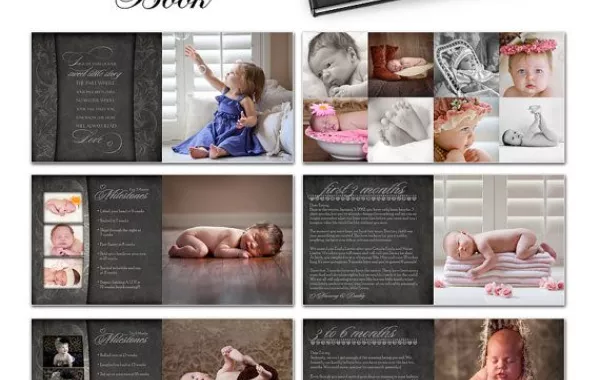 مراحل نمو مولودك في ألبوم صور