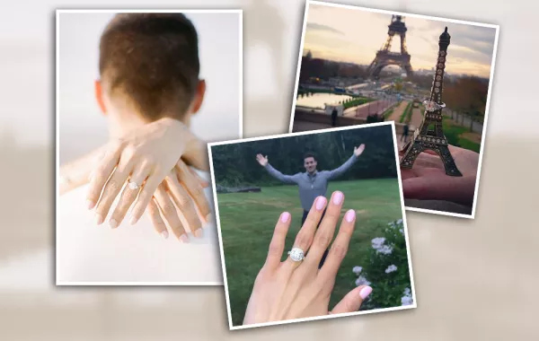 15 صورة لخاتم الزفاف على طريقة "السيلفي"!
