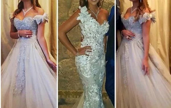 ما رأيك بفستان زفاف أمل بوشوشة؟