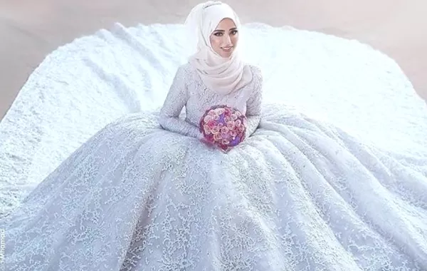 صور عرائس محجبات من العالم!