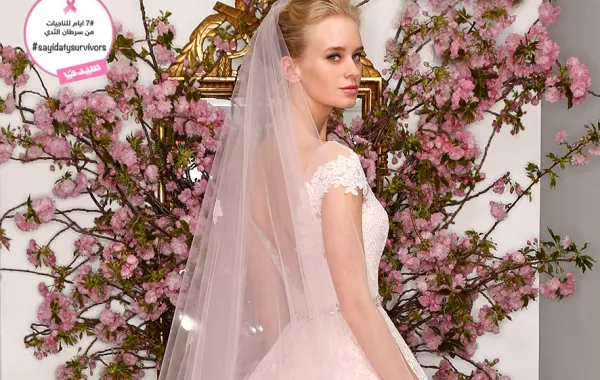 فساتين عروس باللون الزهري لخريف وشتاء 2017