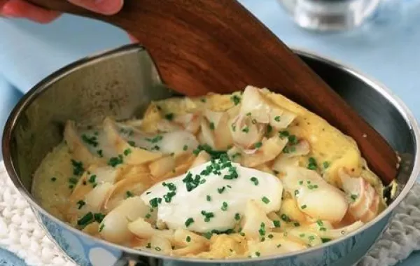 طريقة عمل اومليت السمك