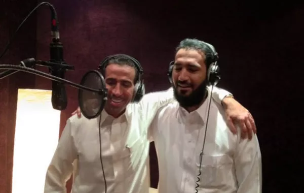 فايز المالكي وفهد مطر في دويتو إنشادي حزين