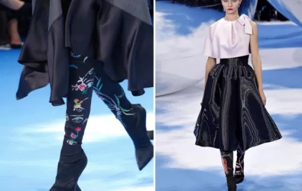 أحذية البوت الطويلة هي الأبرز للخريف المقبل