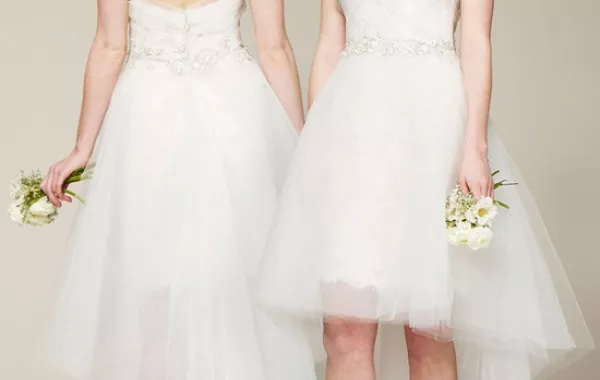 فساتين أعراس قصيرة