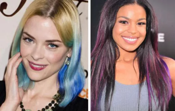 النجمات وإطلالة ألـ  Dip Dye