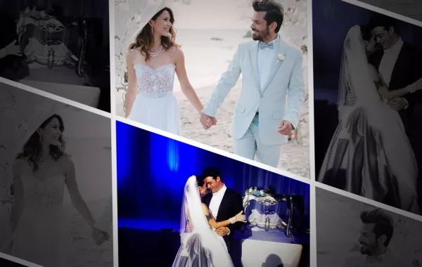 من الأجمل: فستان زفاف بيرين سات أو بيرجا أكالاي؟