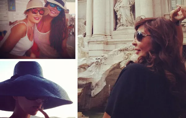 3 نجمات عربيّات في 3 إجازات