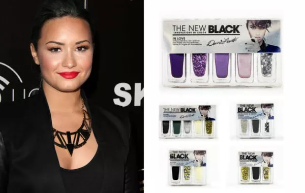 مجموعة طلاء الأظافر من النجمة Demi Lovato