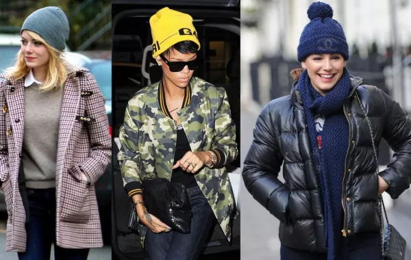 قبعة Beanie تزين رؤوس النجمات