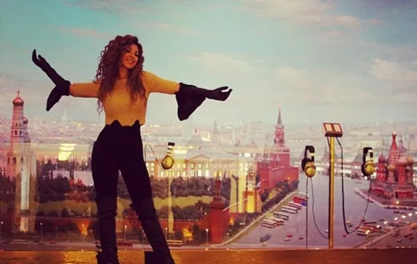 تجوّلي مع ميريام فارس في شوارع "موسكو"