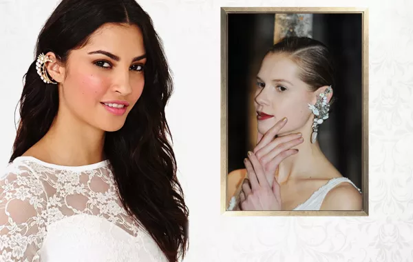 الأقراط الكاملة موضة لعروس 2015