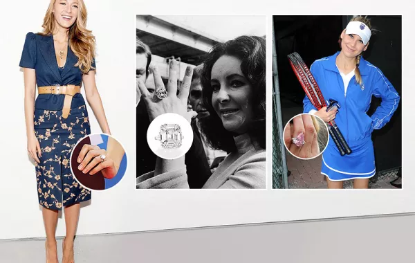 أنجلينا ترتدي أرخص خاتم زفاف بين النجمات، فمن صاحبة الخاتم الأغلى؟