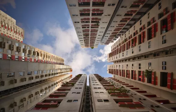 آفاق "هونغ كونغ" بعدسة فرنسي