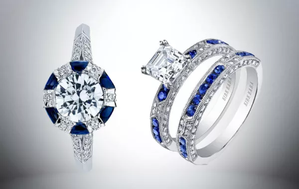 أحجار السفير الثمينة تزّين خاتم زفافك