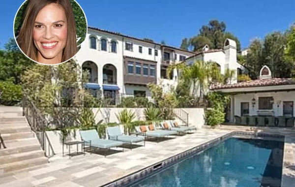 نفحات شرقيّة في منزل Hilary Swank 