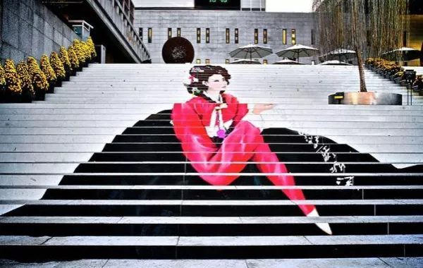 تصاميم لسلالم ملونة من العالم 