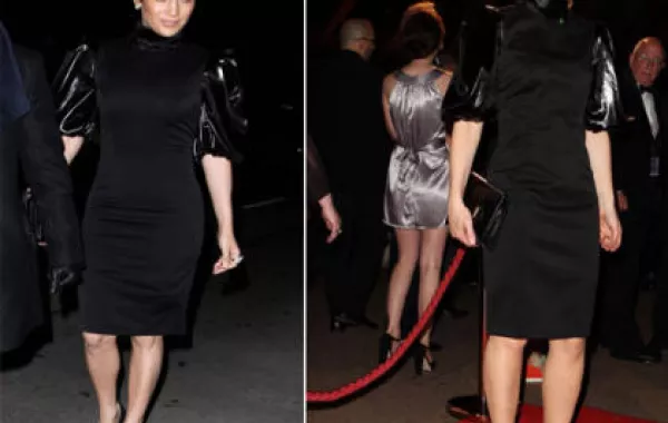 من الأجمل بفستان "فيندي" القصير ؟