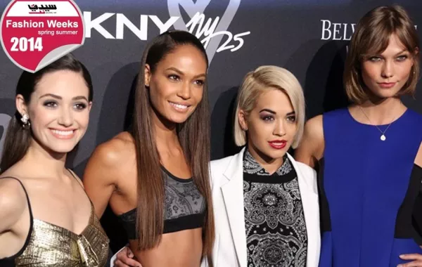 النَّجمات يحتفلن مع "DKNY " بعيد ميلادها الـ25